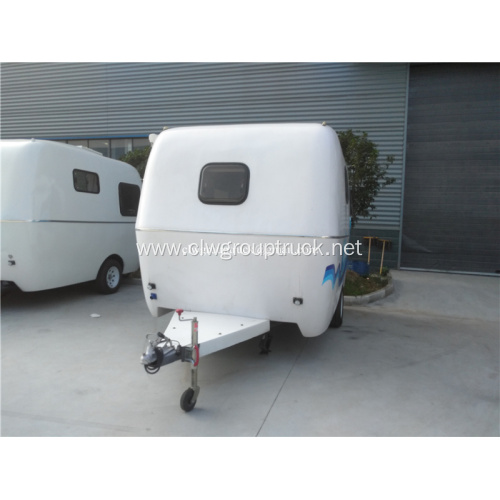 Mobile camper traveling home trailer on promotion